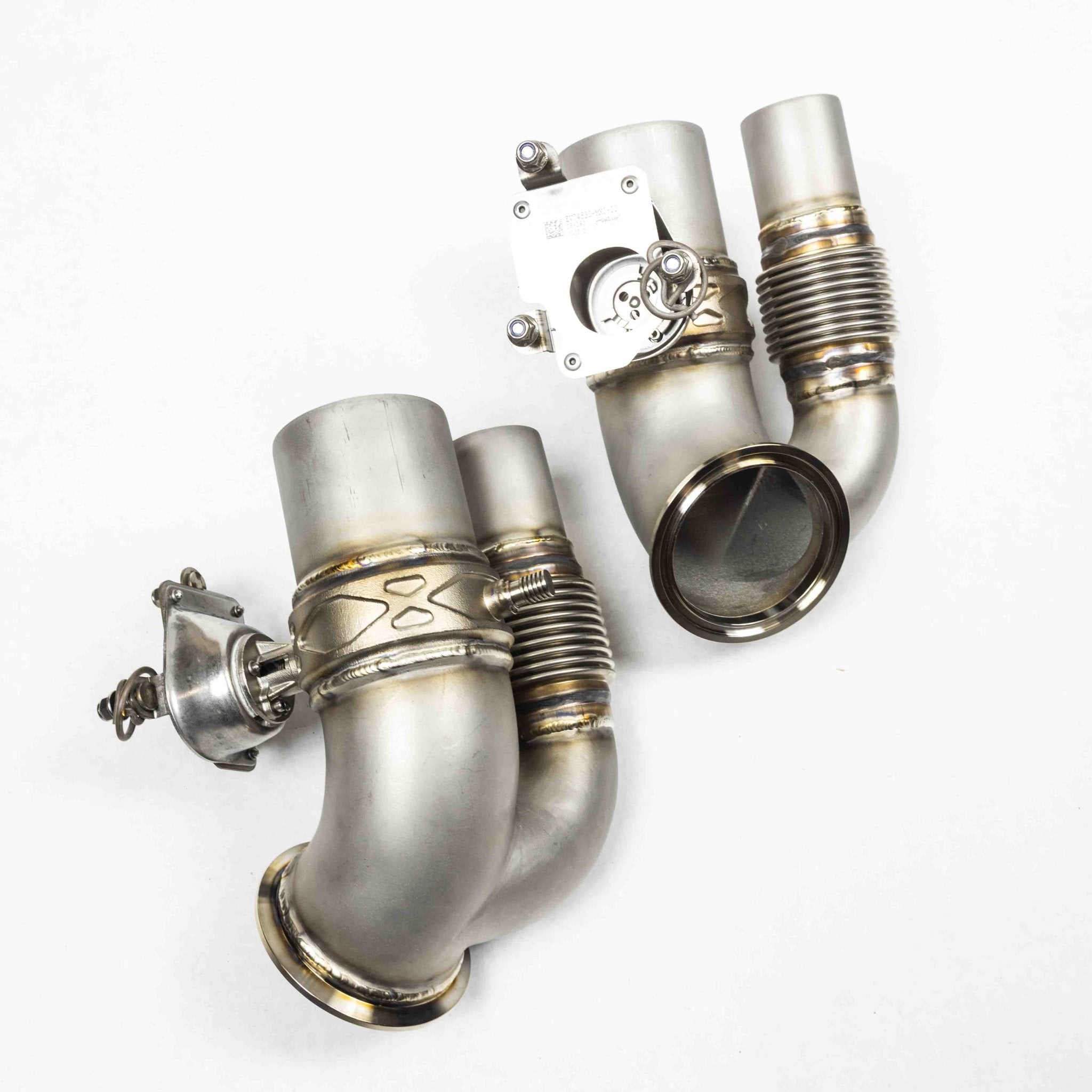 992 GT3 Catted valve assemblies (3.0") - Dundon Motorsports