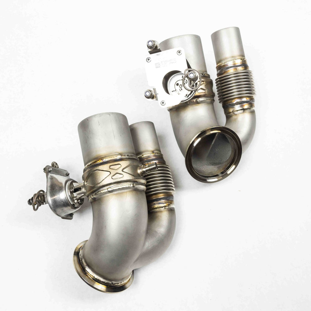 992 GT3 Catted valve assemblies (3.0") - Dundon Motorsports