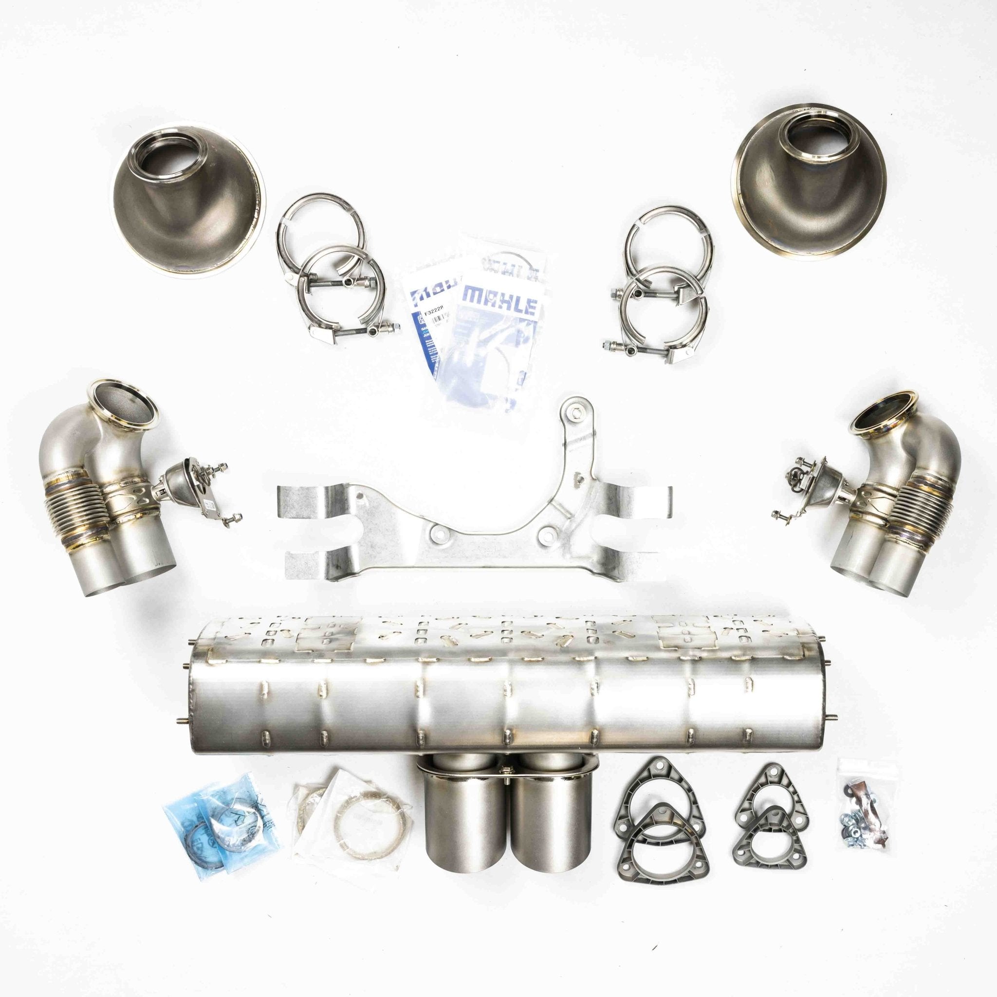 992 GT3 Exhaust: Valved Cat - Back Exhaust System (Non - EU Version) - Dundon Motorsports