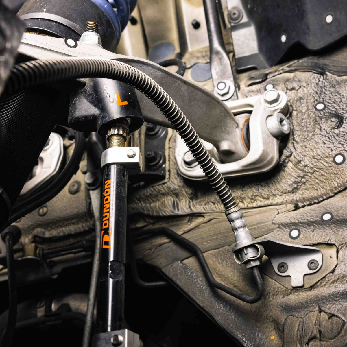 Dundon adjustable sway bar end links for the 992 GT3 RS