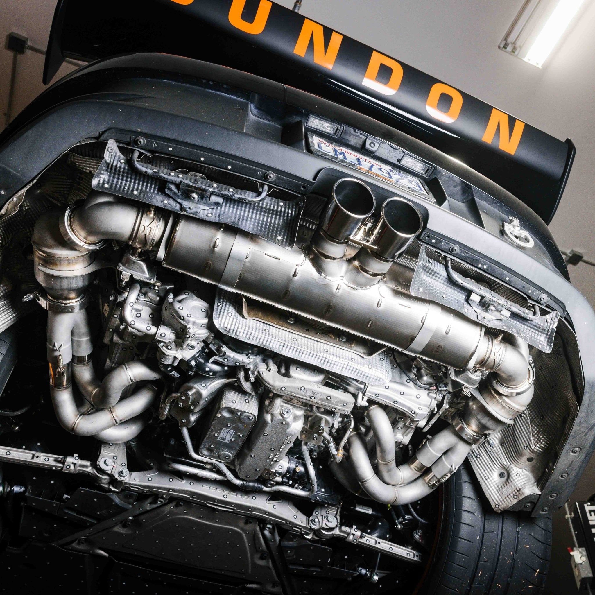 992 GT3RS Street Header Complete Exhaust Package (non - EU) - Dundon Motorsports