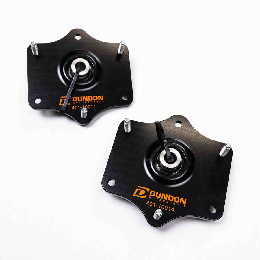 996 997 Front Upper Strut Mounts / Camber Plates - Dundon Motorsports