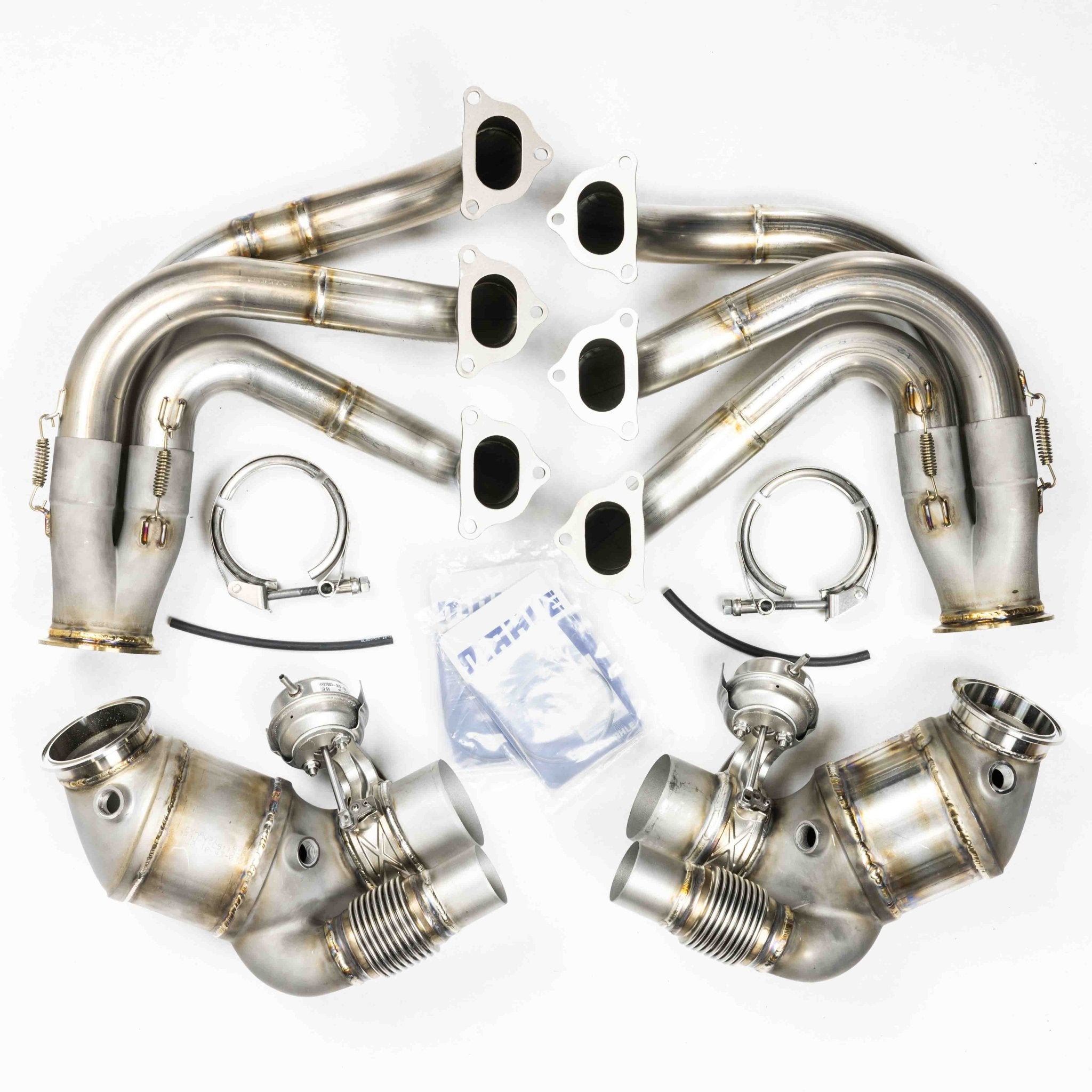 997.2 GT3 Long Tube Street Header Exhaust System - Dundon Motorsports