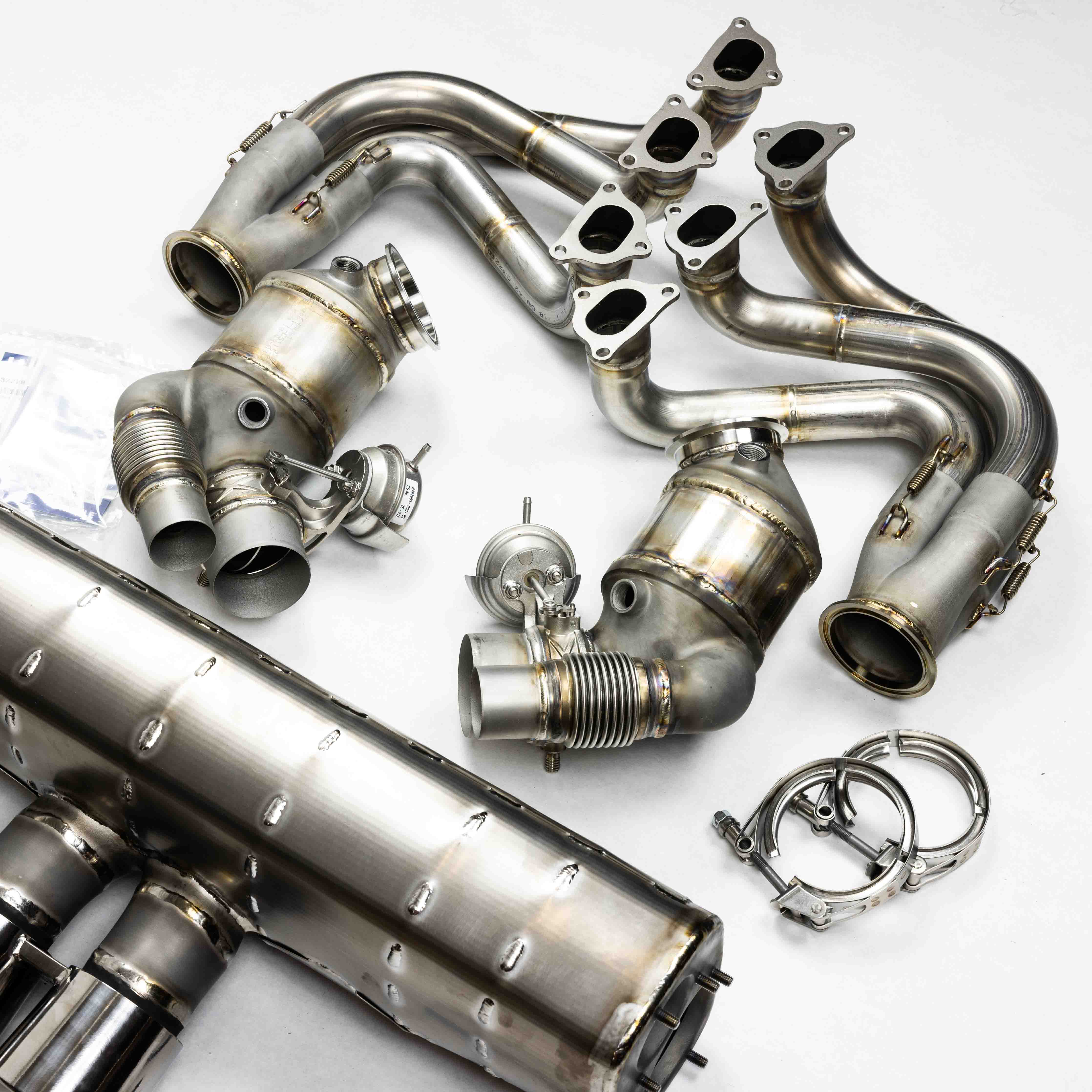 Street Header/Lifetime Muffler Power Package (2007-2008 997.1 GT3RS)