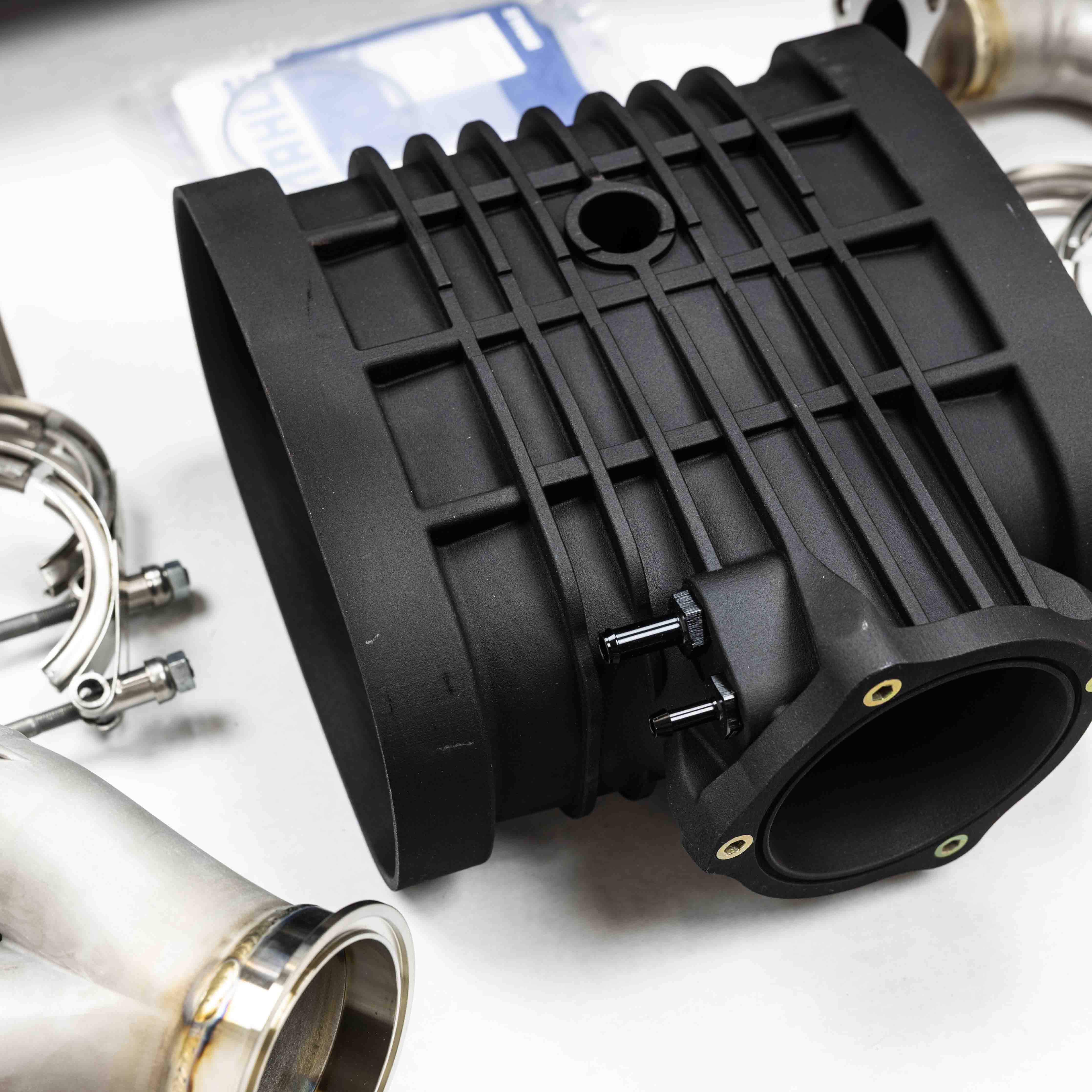 911R D3 Street Header, 93mm Intake Kit, Optional Lifetime Muffler Exhaust Power Package