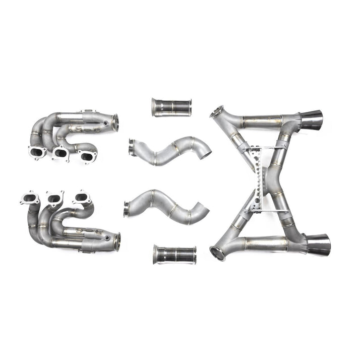 GT4RS Clubsport Header and Mega Crack Pipe Exhaust and 93mm Intake Package