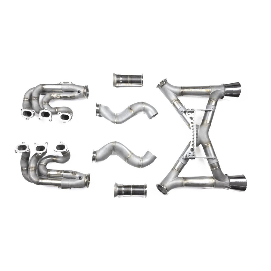 GT4RS Clubsport Header and Mega Crack Pipe Exhaust and 93mm Intake Package