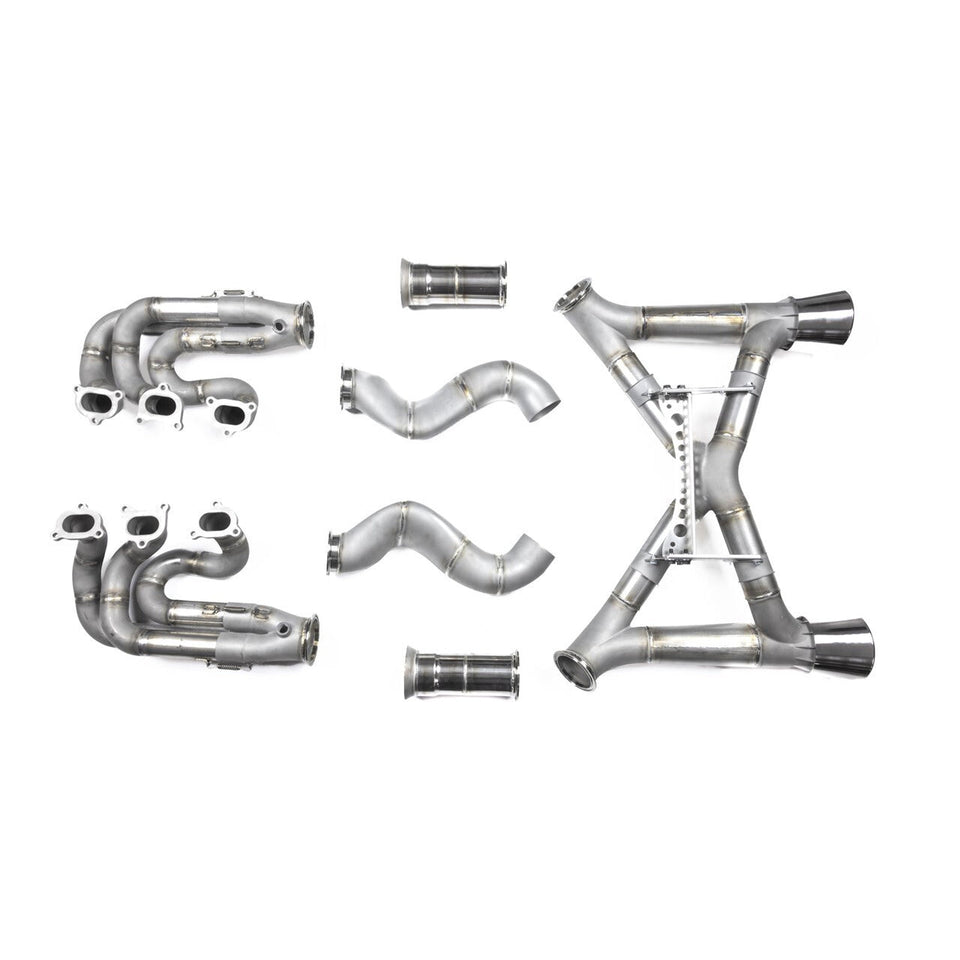 GT4RS Clubsport Header and Mega Crack Pipe Exhaust and 93mm Intake Package