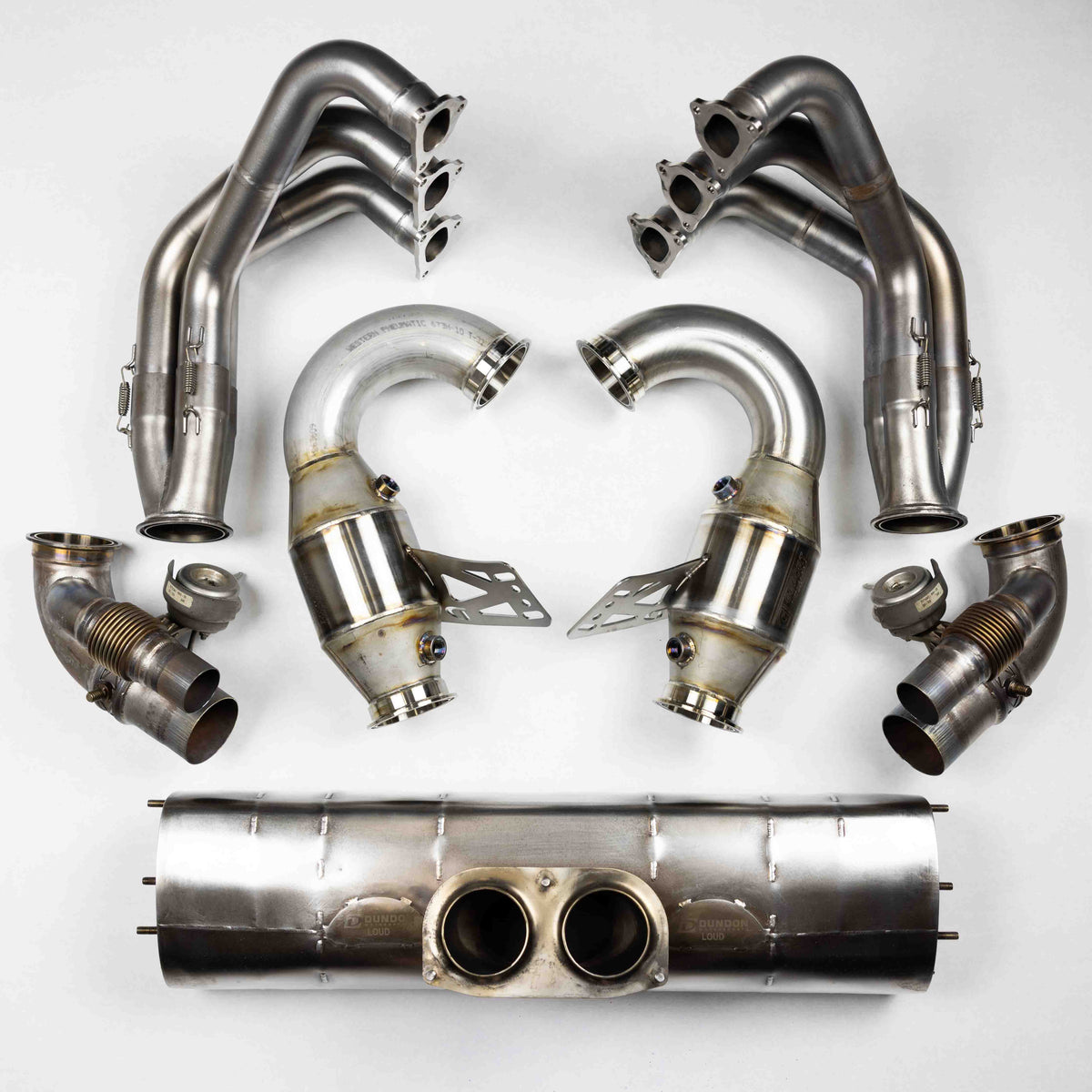Pre-Owned 991 GT3/RS Street Header Lifetime Muffler Power Package