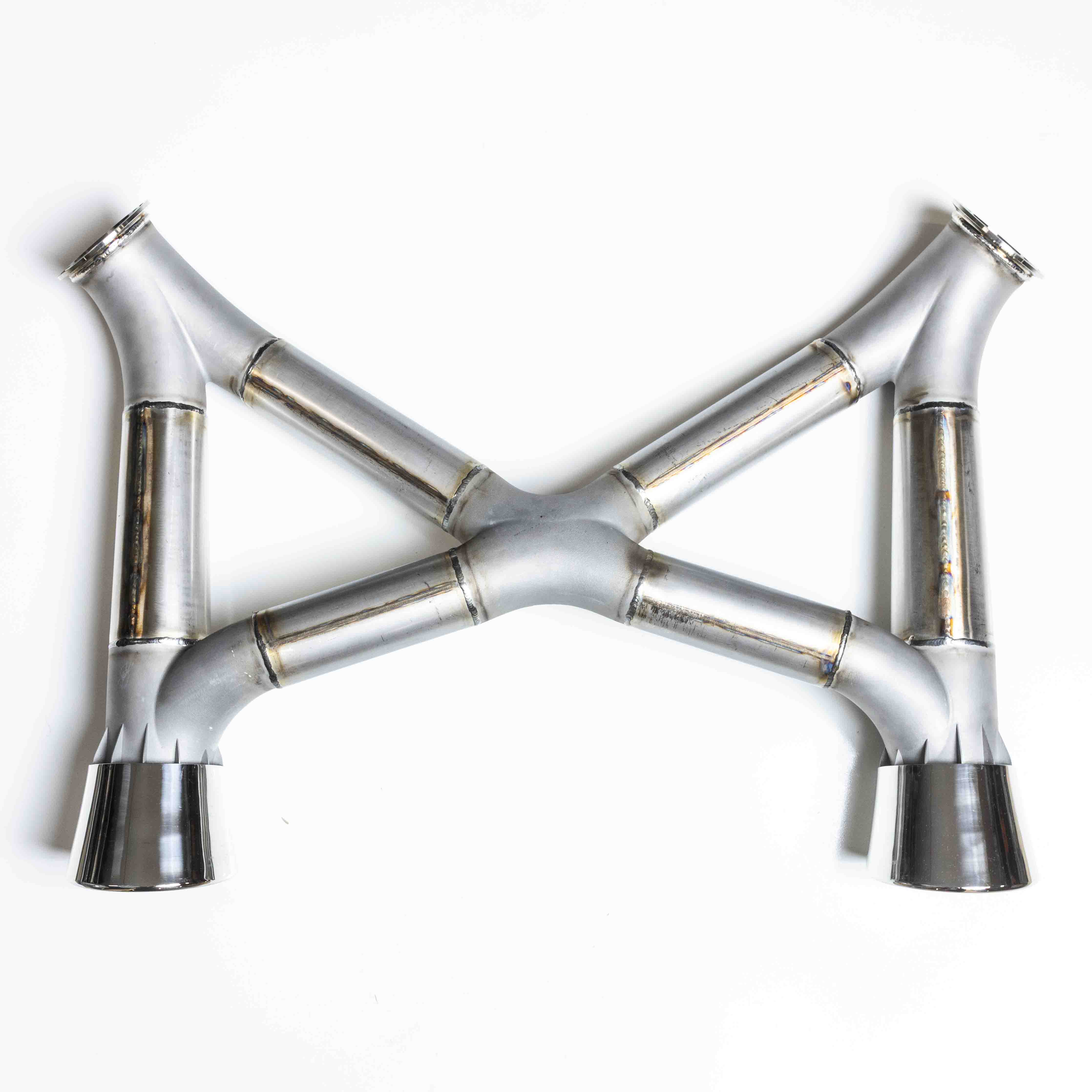 718 GT4RS D3 Power Package - 93mm Intake + Street Headers + MEGA CRACK PIPE