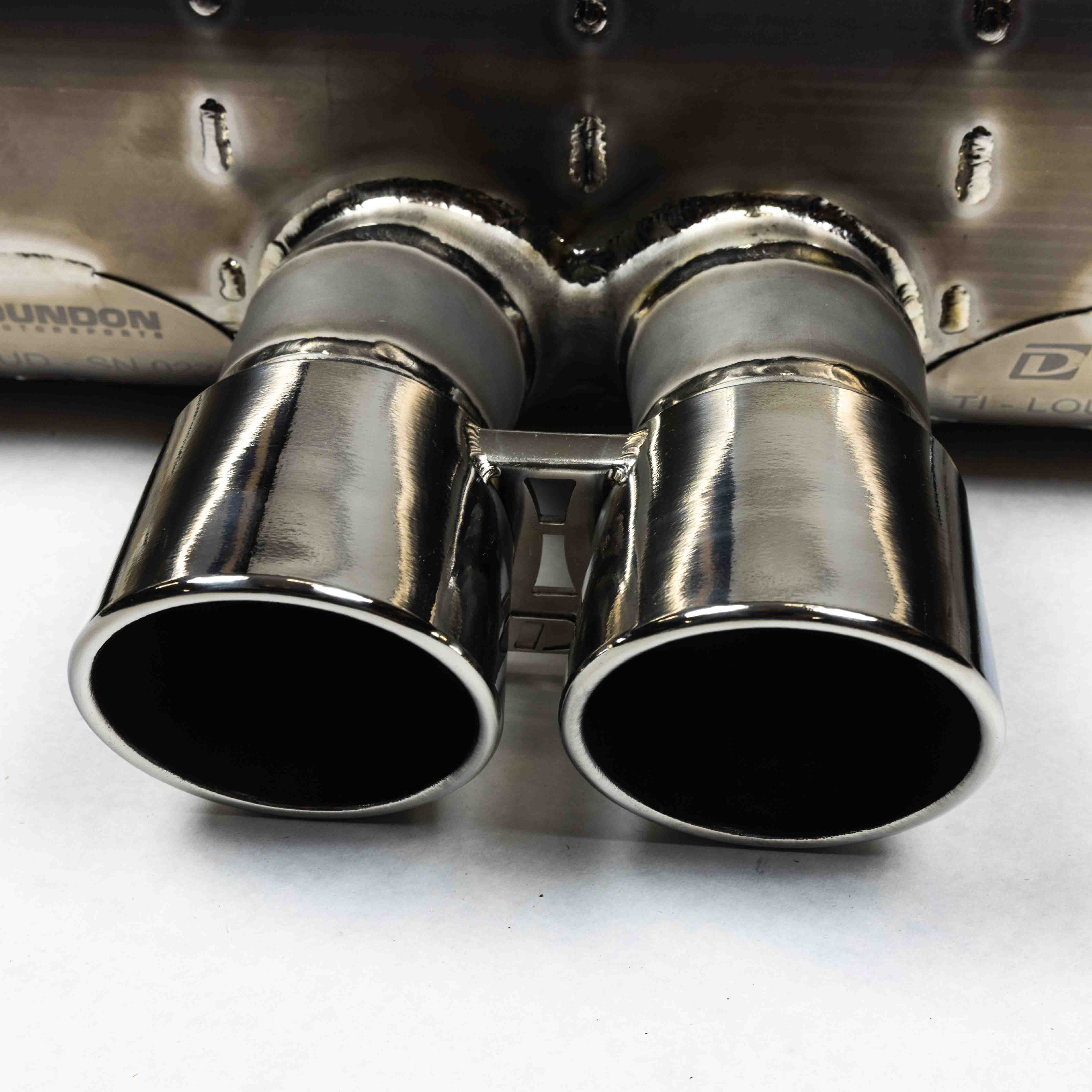 Black Friday Exhaust Special! - 997/991/992 GT3/RS Street Header + Titanium Ultralight Muffler with Loud Inserts
