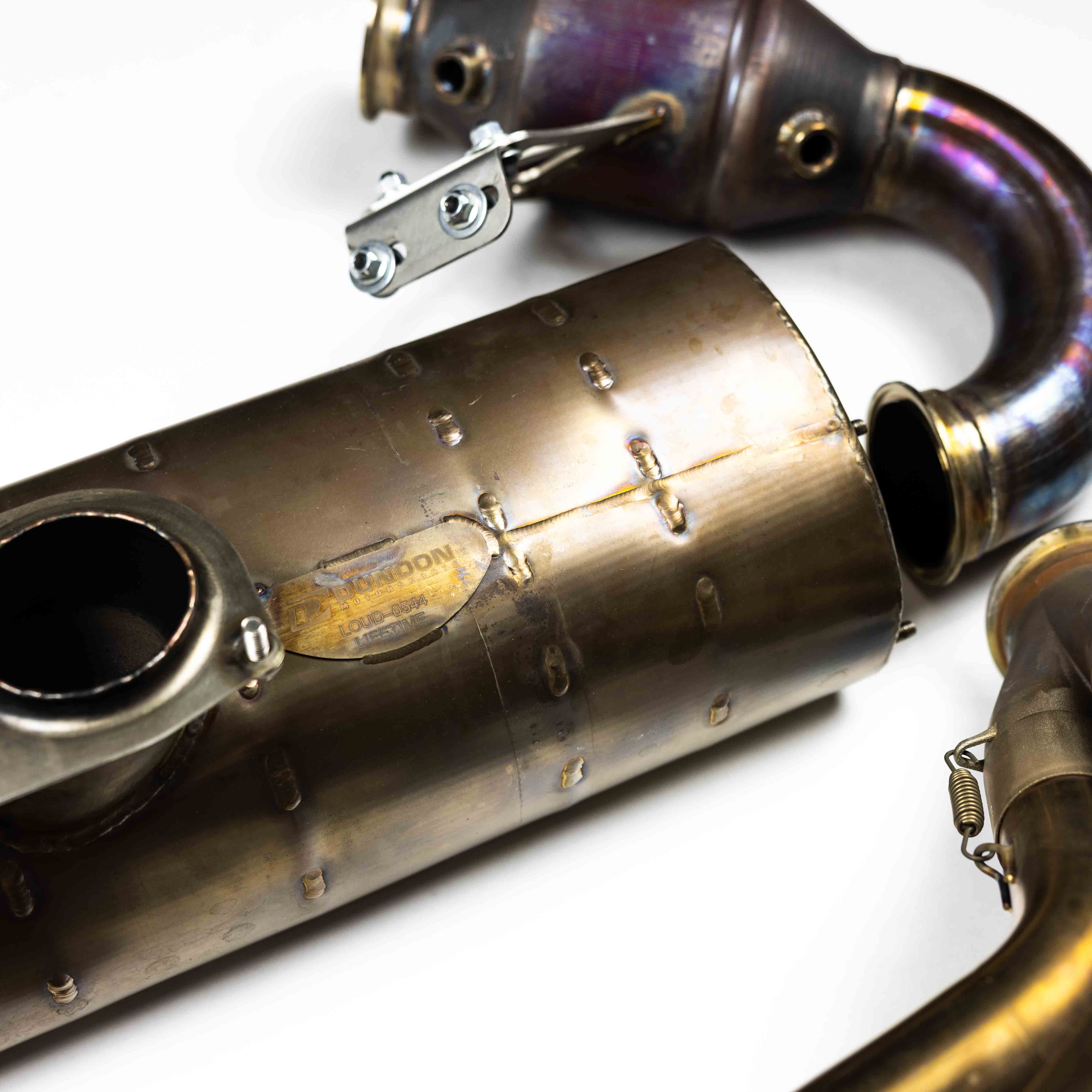 Pre-Owned 991 GT3/RS Street Header Lifetime Muffler Power Package