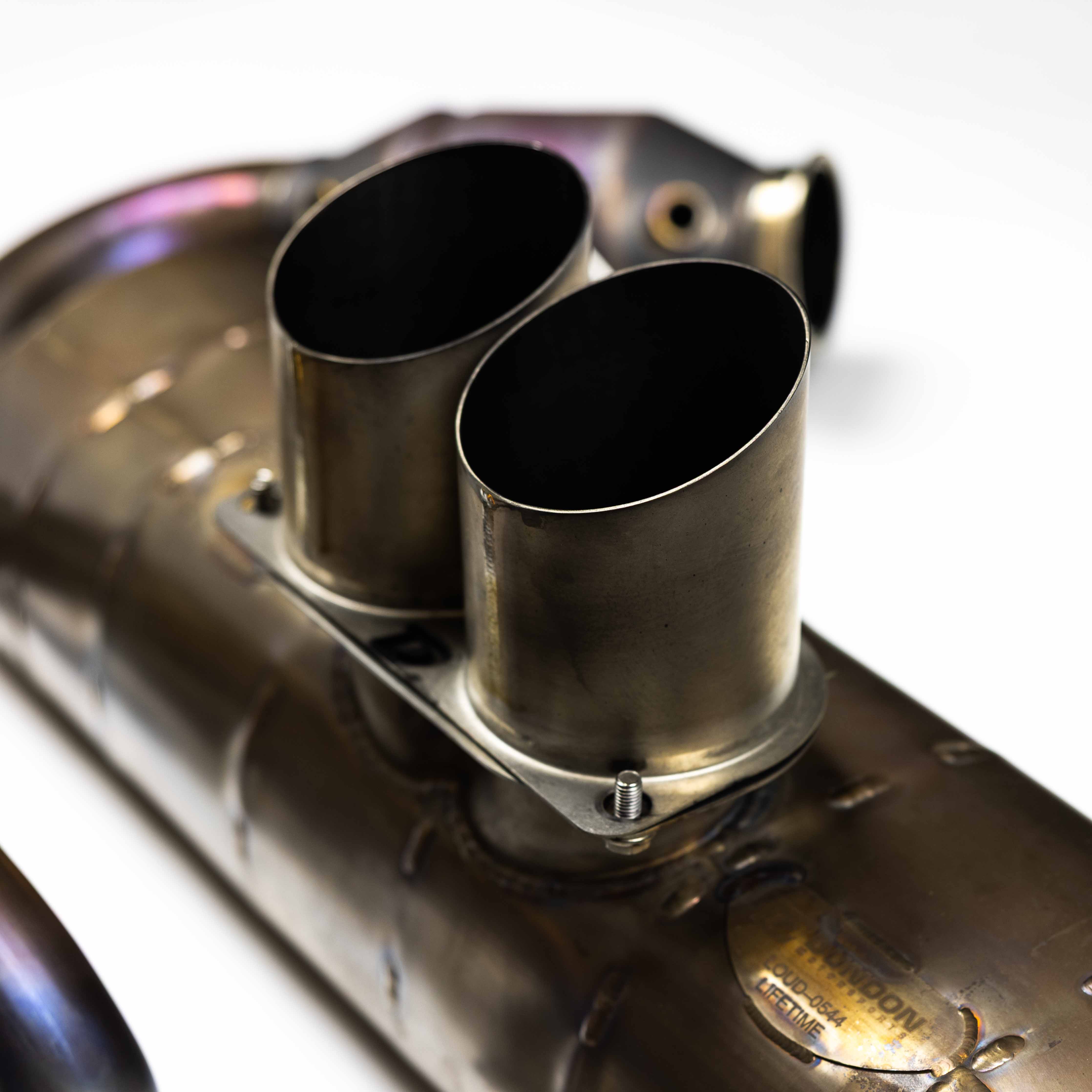 Pre-Owned 991 GT3/RS Street Header Lifetime Muffler Power Package