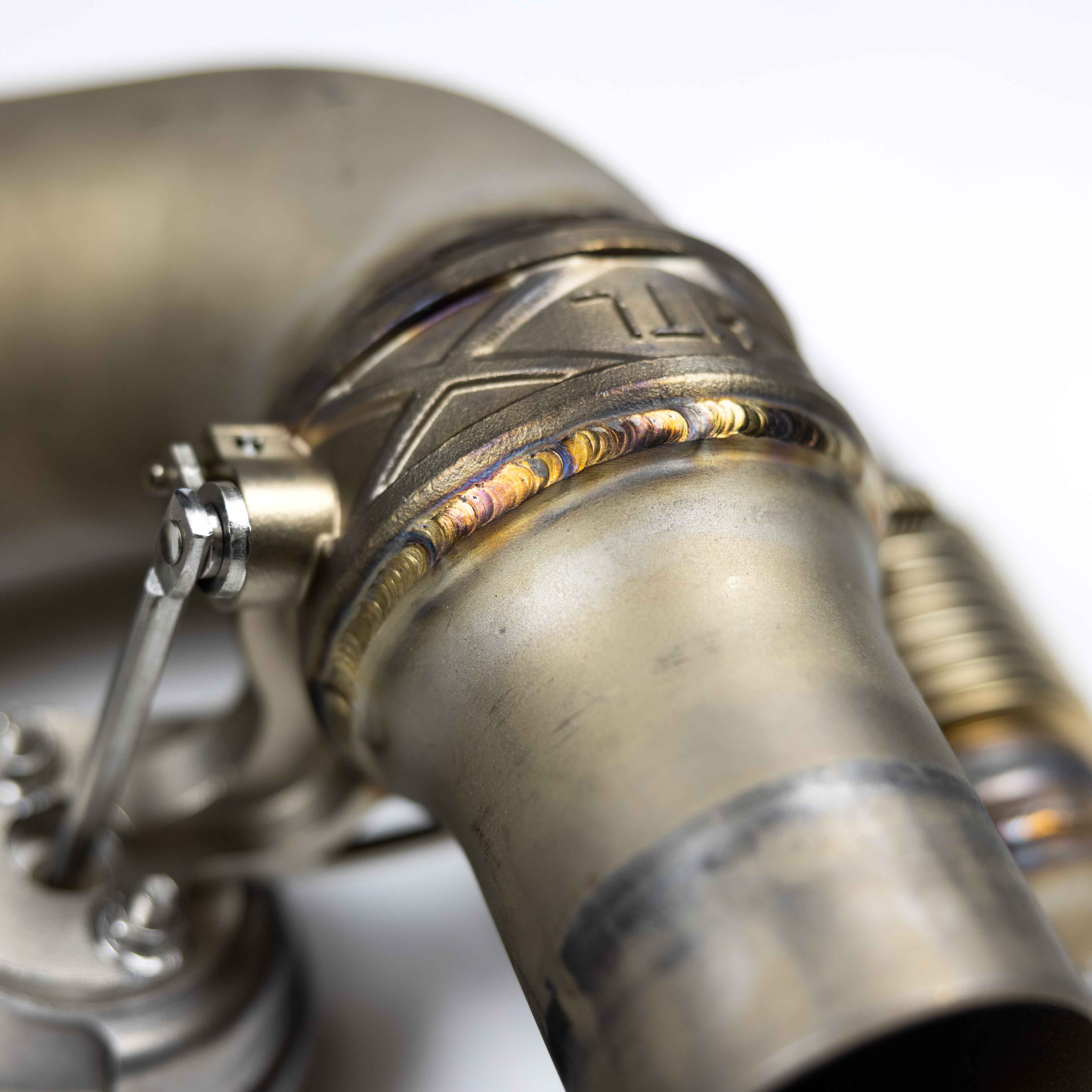 Pre-Owned GT3 321 Side Muffler Deletes for 997/991