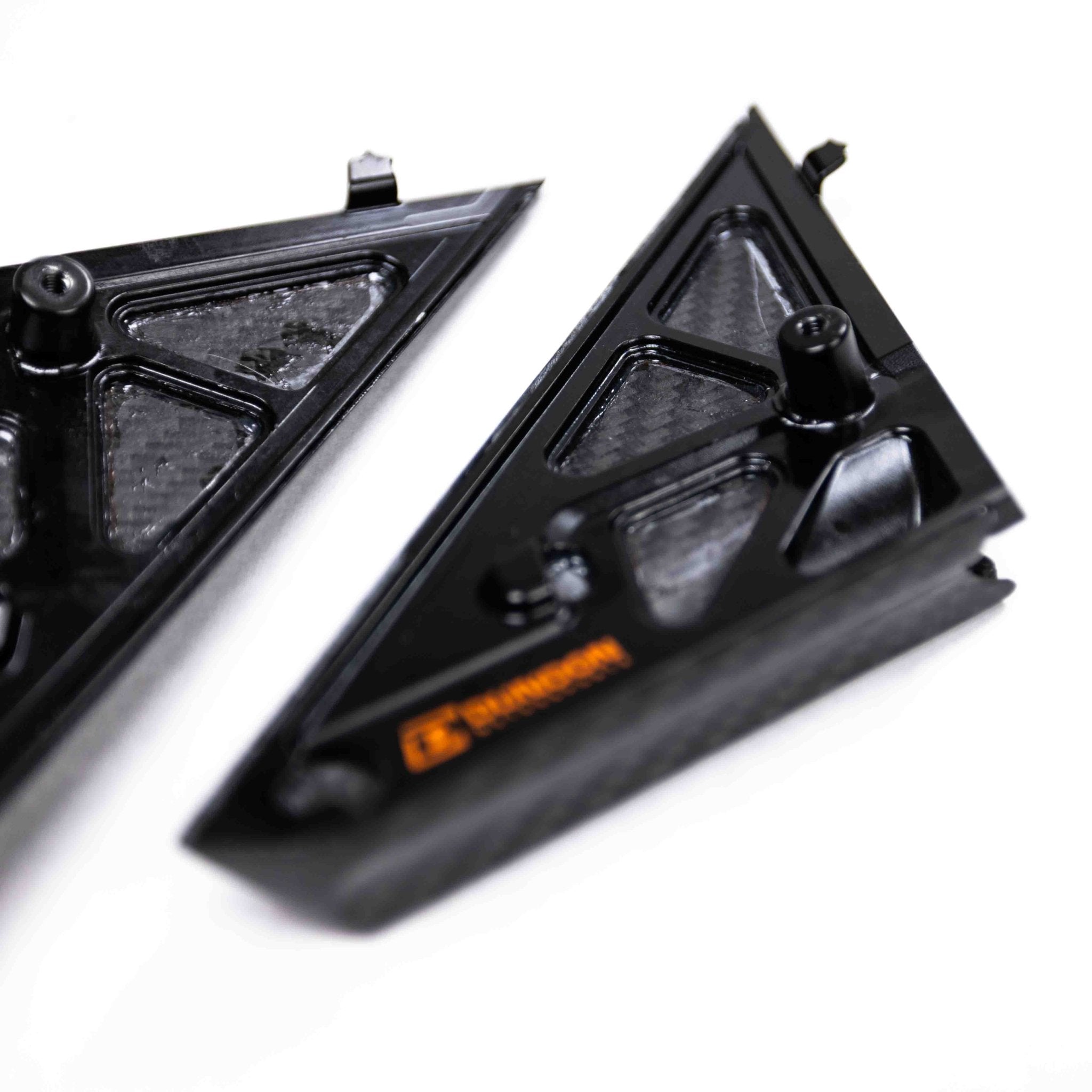 Carbon Wind Deflectors for 991 981 and 718's - Dundon Motorsports