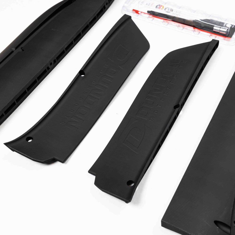 "Cup" End Fences for Dundon Valkyrie Splitter - Dundon Motorsports