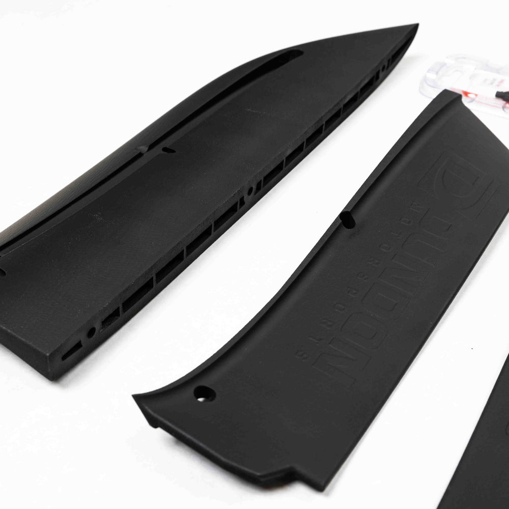 "Cup" End Fences for Dundon Valkyrie Splitter - Dundon Motorsports