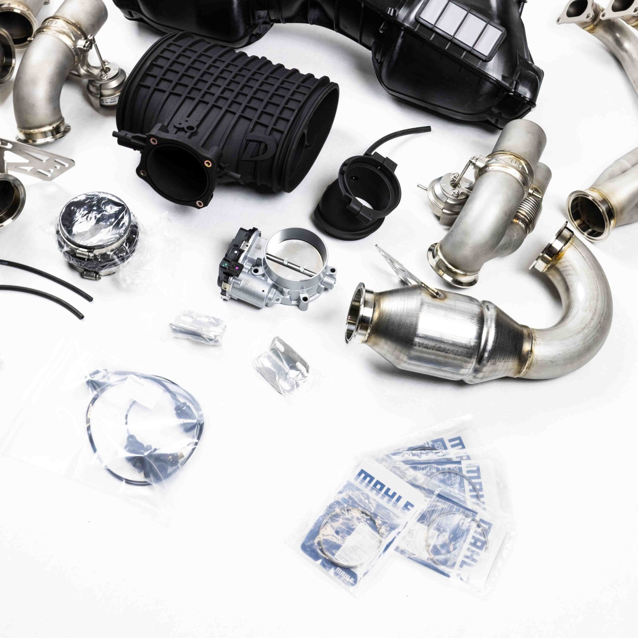 D3 Street Header/93mm Intake Kit/Optional Lifetime Muffler Power Package (2014 - 2016 991.1 GT3) - Dundon Motorsports