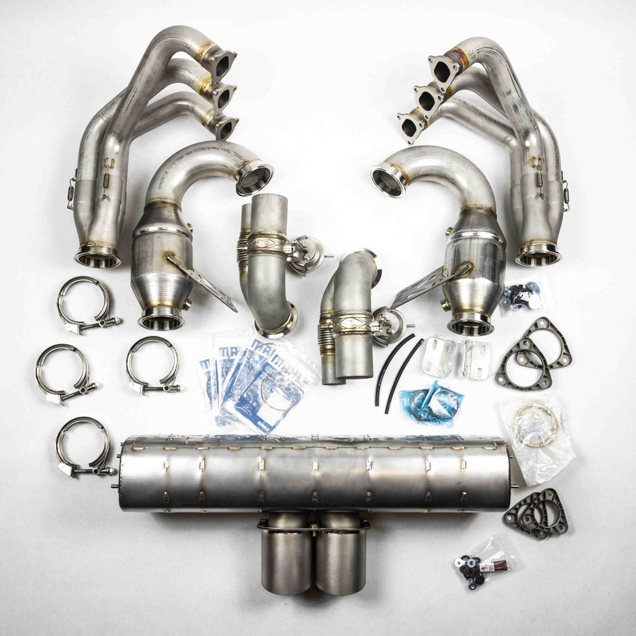D3 Street Header/93mm Intake Kit/Optional Lifetime Muffler Power Package (2018 - 2019 991.2 Touring) - Dundon Motorsports