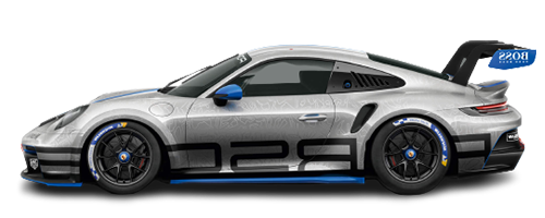 Porsche GT3 Cup side view