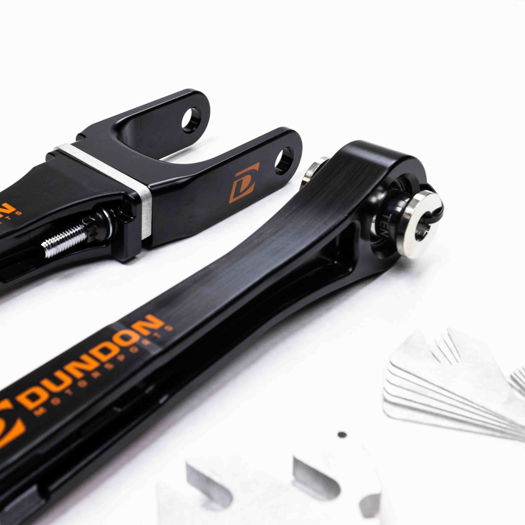 Dundon Motorsports Adjustable 991/981/718 GT Front Tension Arm Pair - Dundon Motorsports