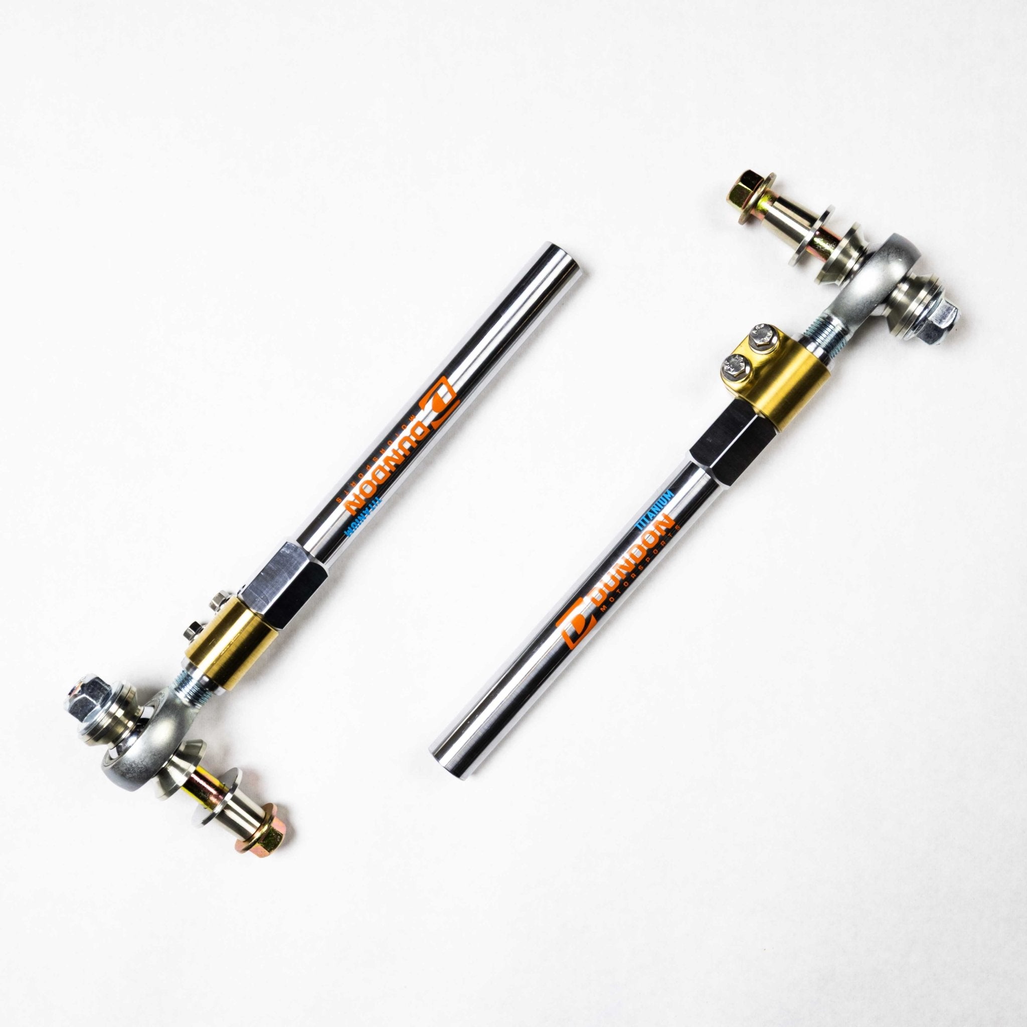 Dundon Motorsports Extended Length Titanium Tie Rod End Set - Dundon Motorsports