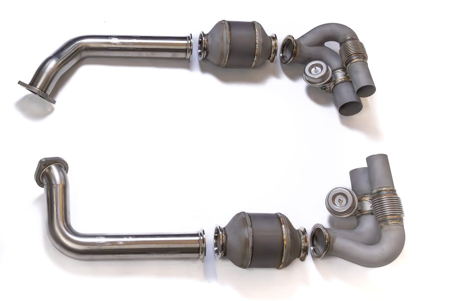 GT3 Muffler Adapter Kit for 981 - Dundon Motorsports