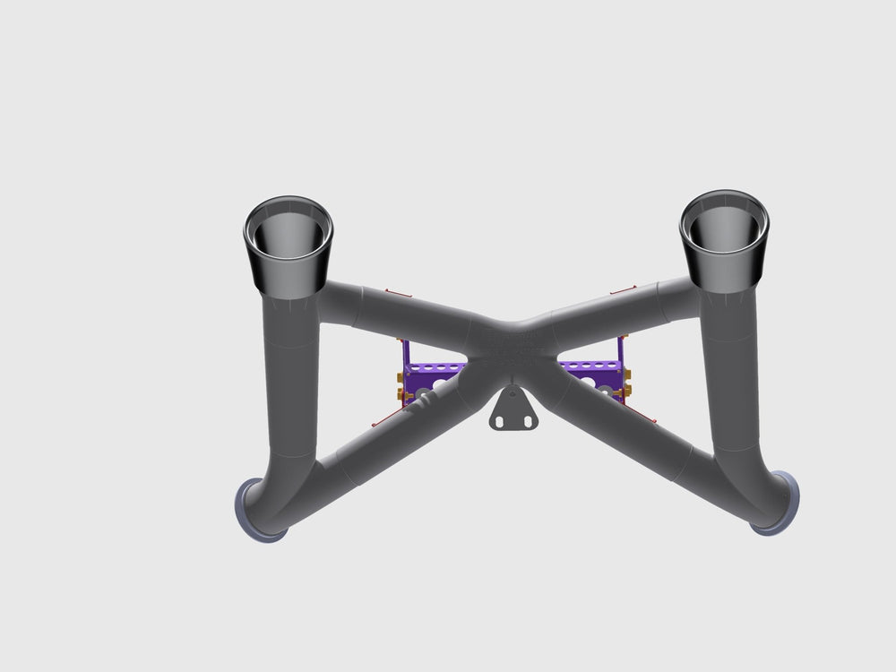 GT4RS Clubsport Header and Mega Crack Pipe Exhaust - Dundon Motorsports