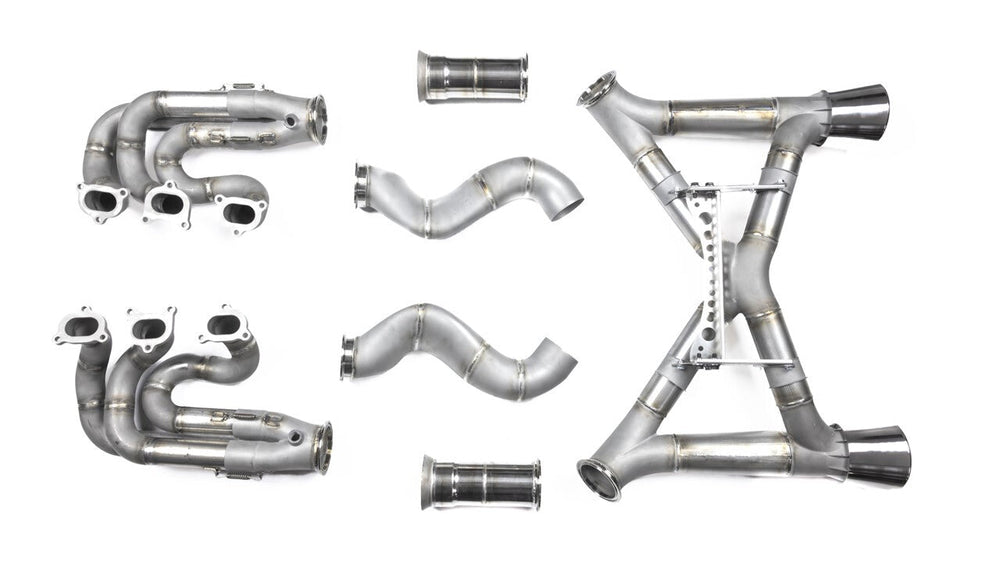 GT4RS Clubsport Header and Mega Crack Pipe Exhaust - Dundon Motorsports