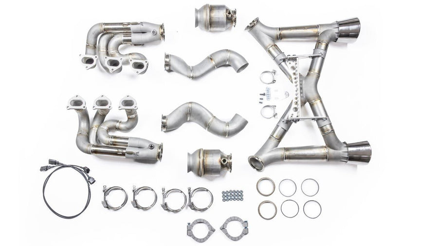 GT4RS Street Header and Mega Crack Pipe Exhaust - Dundon Motorsports