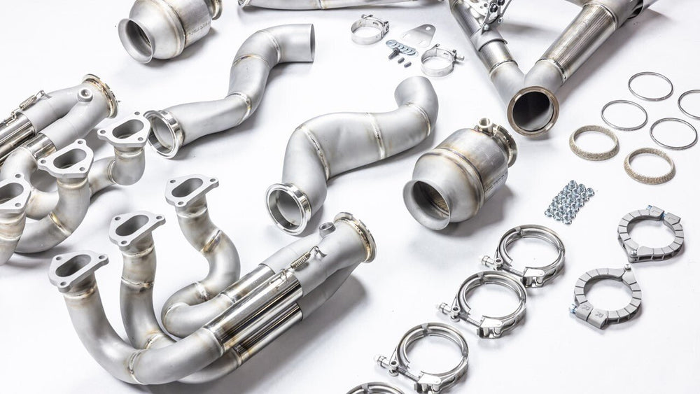 GT4RS Street Header and Mega Crack Pipe Exhaust - Dundon Motorsports