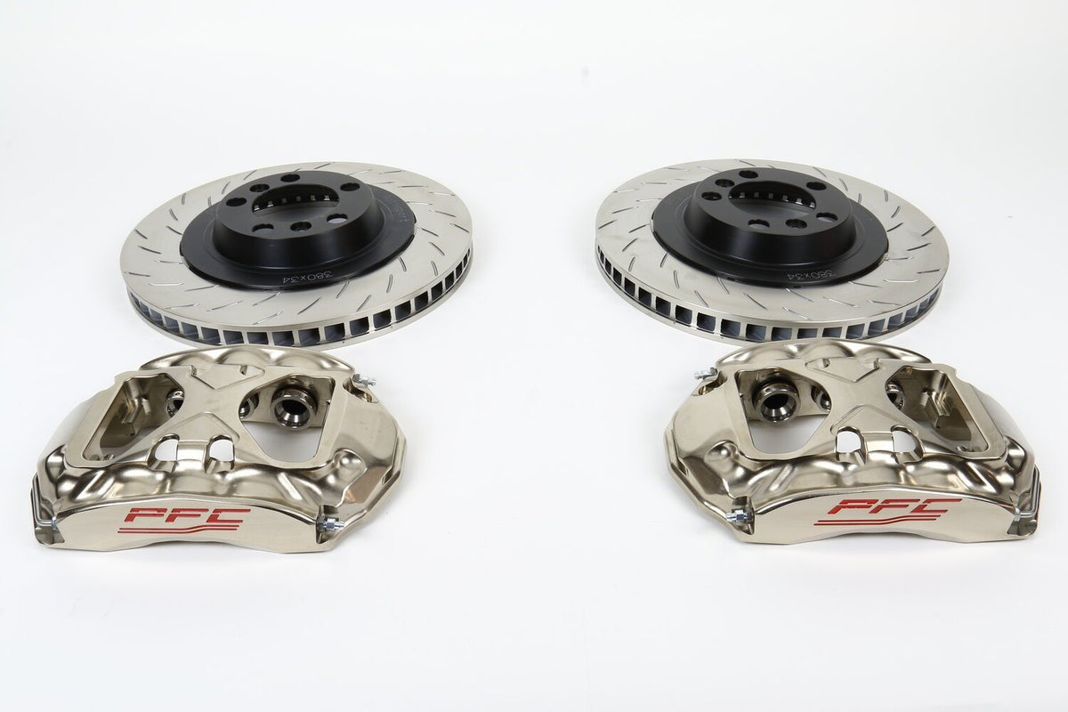 PFC Performance Friction "Track Day Brake Package" - Race Caliper Option (WIDE) - Dundon Motorsports