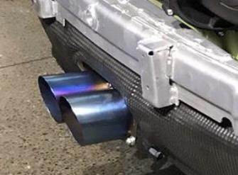 Pre - Owned Exhaust Tips - For Dundon Lifetime Muffler - Dundon Motorsports