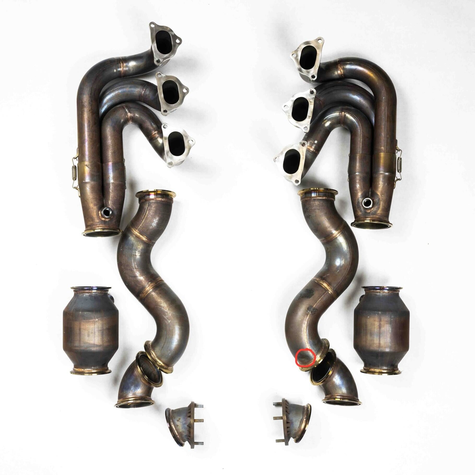 Pre - Owned GT4RS Street Header Package - Dundon Motorsports