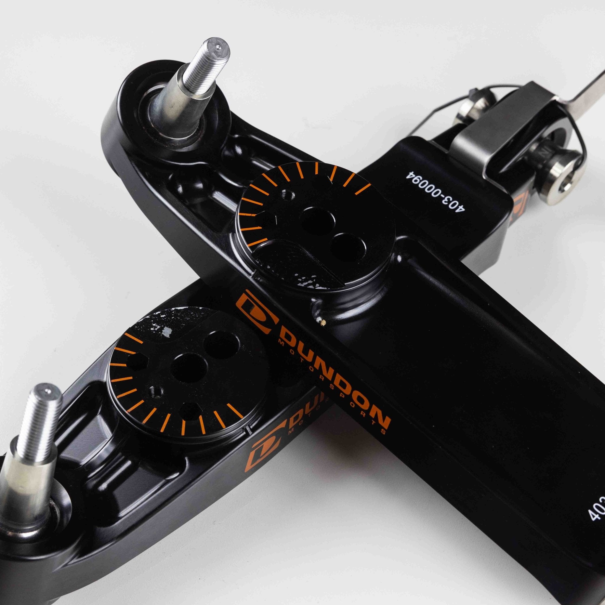 Rear Adjustable Lower Control Arm Pair for 981 987 718 Cayman/Boxster/S/GTS/Spyder - Dundon Motorsports