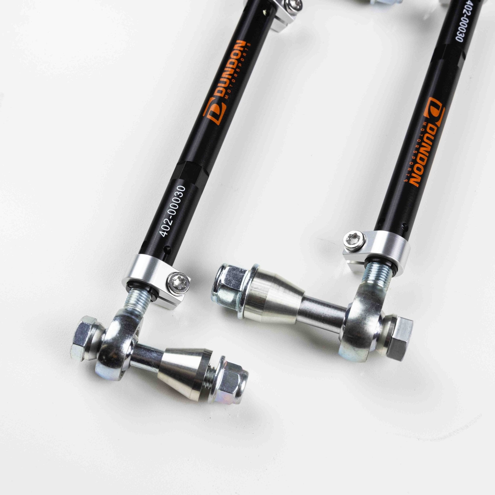 Rear Adjustable Sway Bar End Link Set for 991 & 992 Carrera/S/4S/GTS - Dundon Motorsports