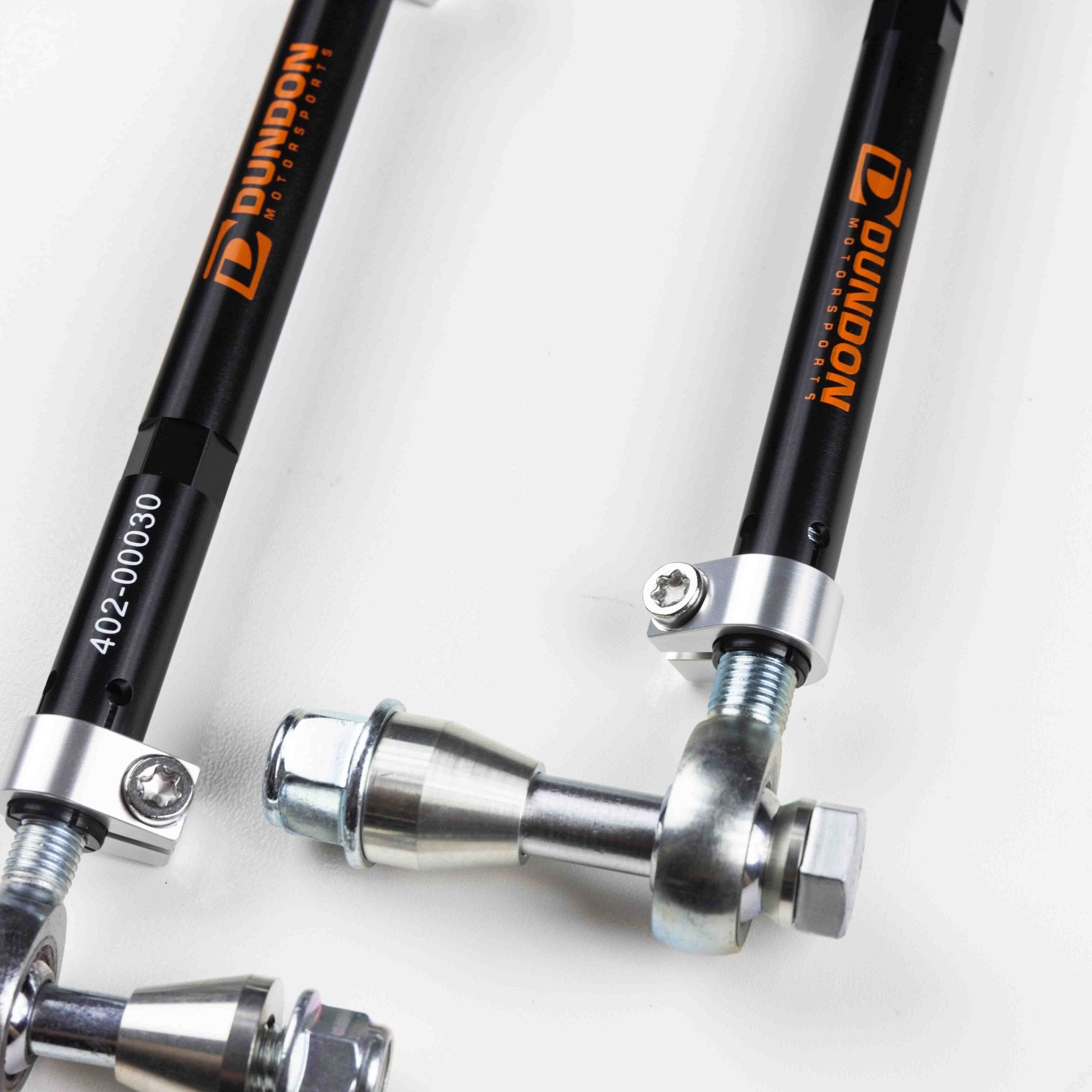 Rear Adjustable Sway Bar End Link Set for 991 & 992 Turbo/Turbo S - Dundon Motorsports