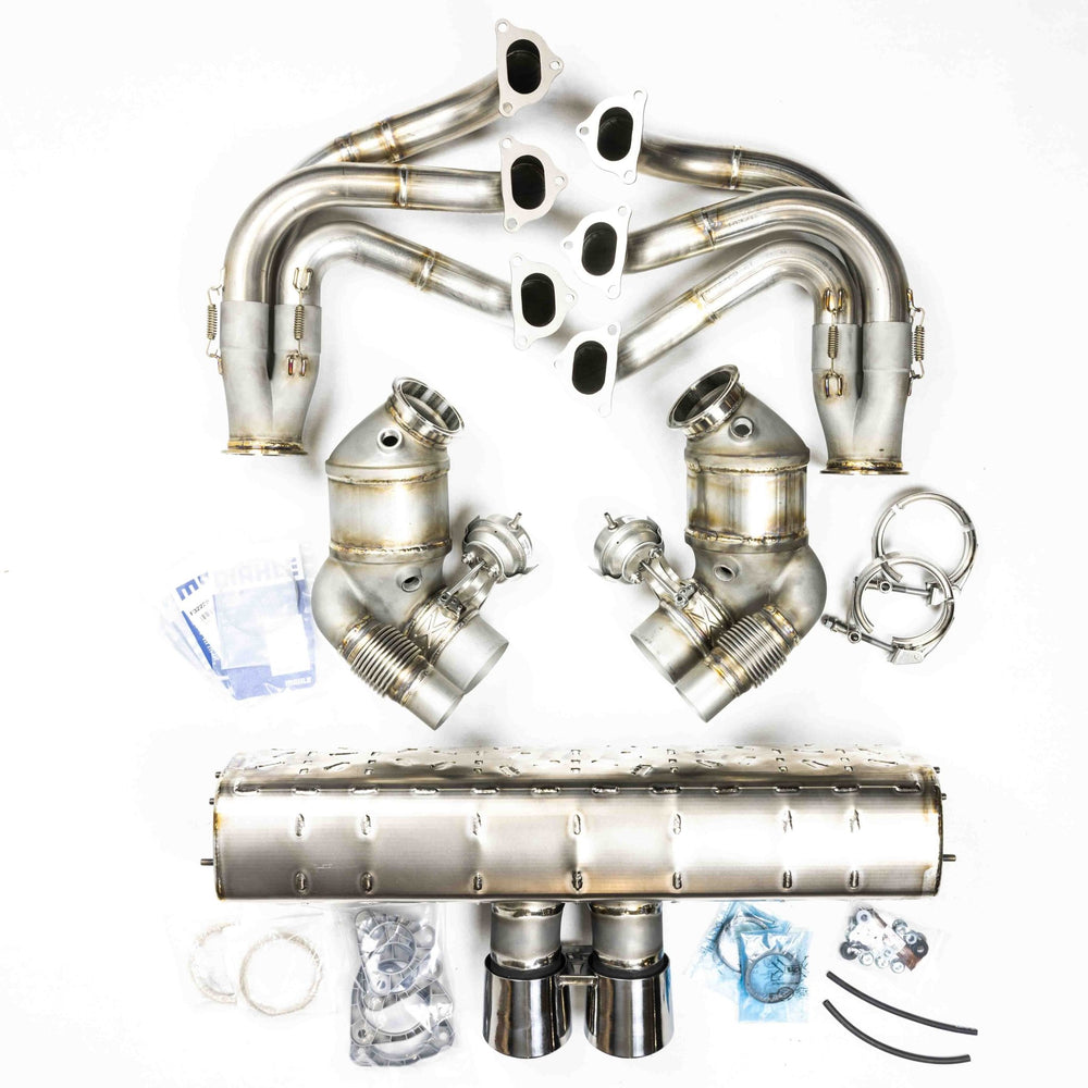 Street Header/Lifetime Muffler Power Package (2010 - 2011 997.2 GT3) - Dundon Motorsports