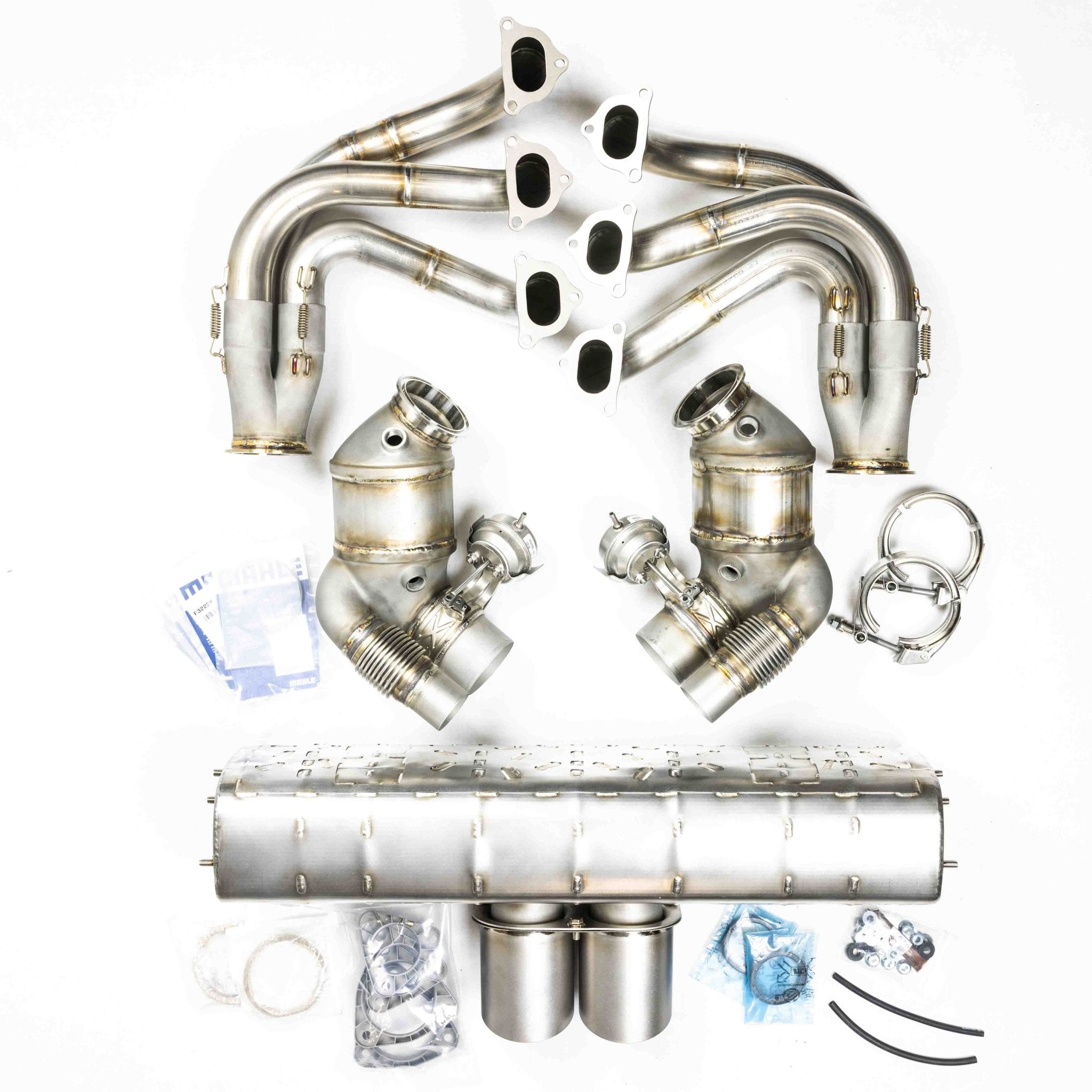 Street Header/Lifetime Muffler Power Package (2010 - 2011 997.2 GT3) - Dundon Motorsports