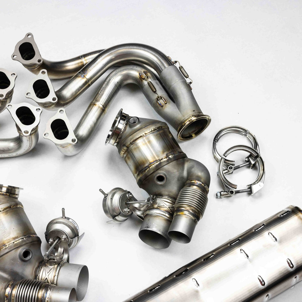 Street Header/Lifetime Muffler Power Package (2010 - 2011 997.2 GT3) - Dundon Motorsports