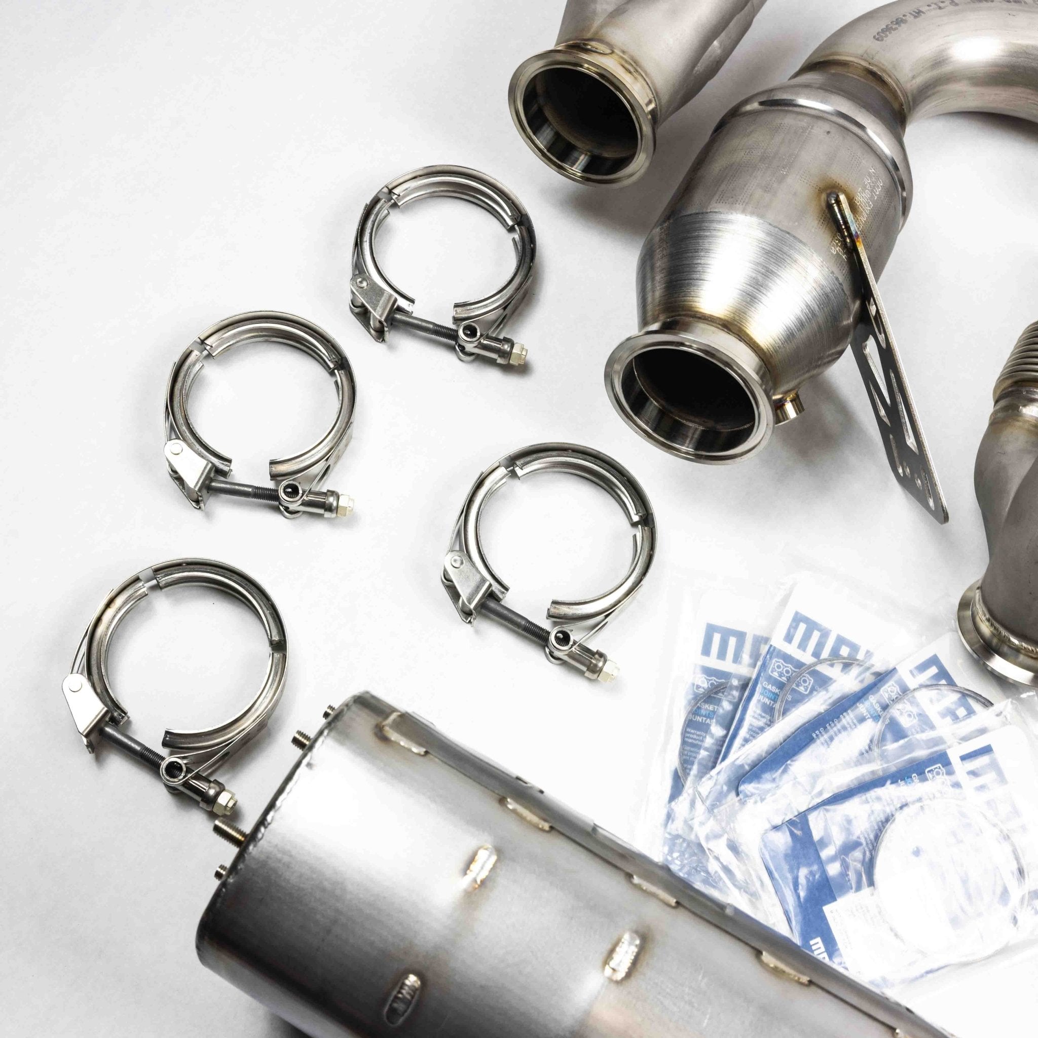 Street Header/Lifetime Muffler Power Package (2014 - 2016 991.1 GT3) - Dundon Motorsports