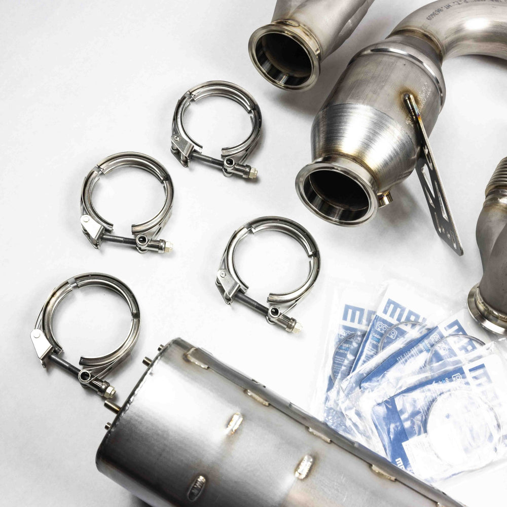 Street Header/Lifetime Muffler Power Package (2014 - 2016 991.1 GT3) - Dundon Motorsports