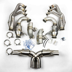Street Header/Lifetime Muffler Power Package (2014 - 2016 991.1 GT3) - Dundon Motorsports