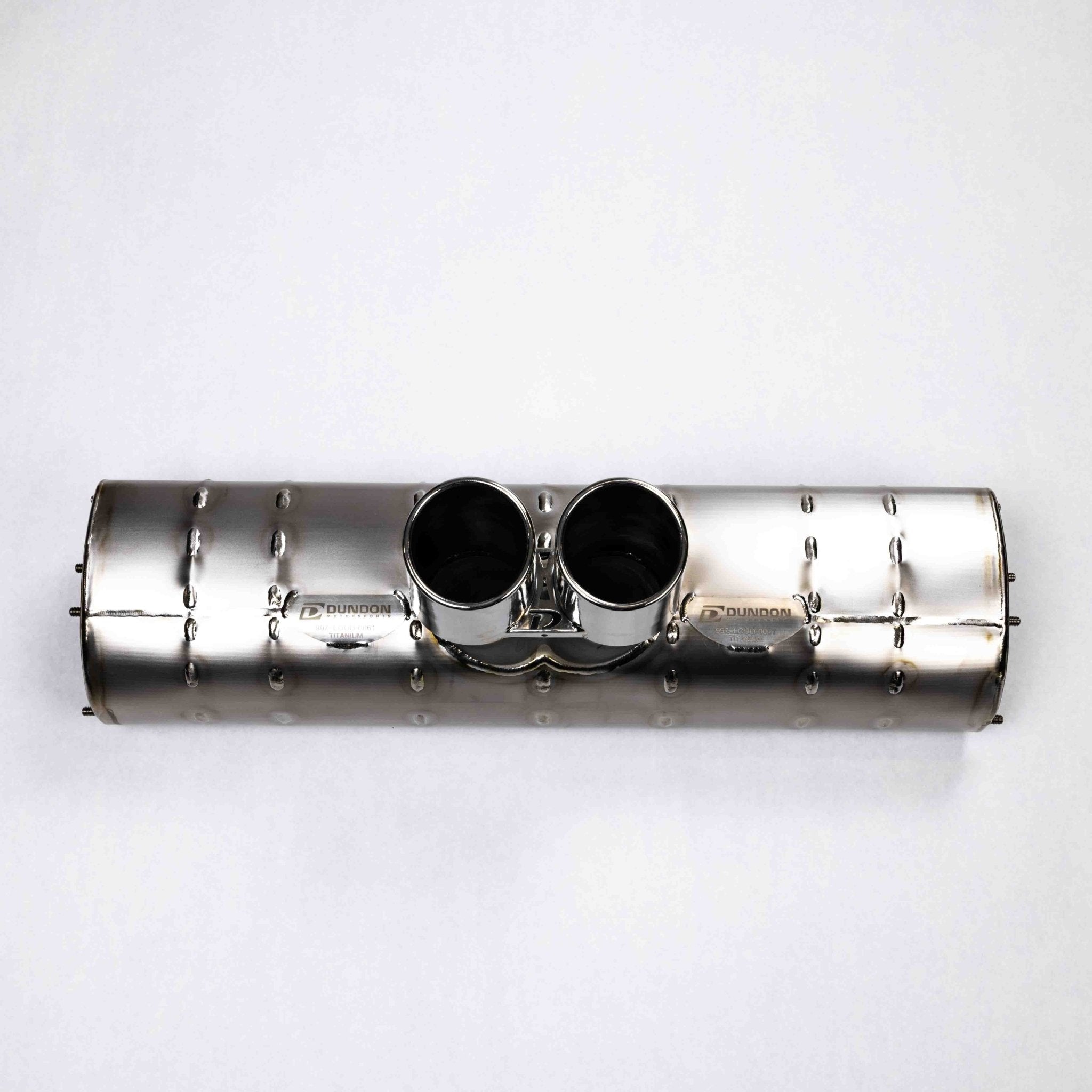Titanium Ultralight GT3/RS Muffler - Dundon Motorsports