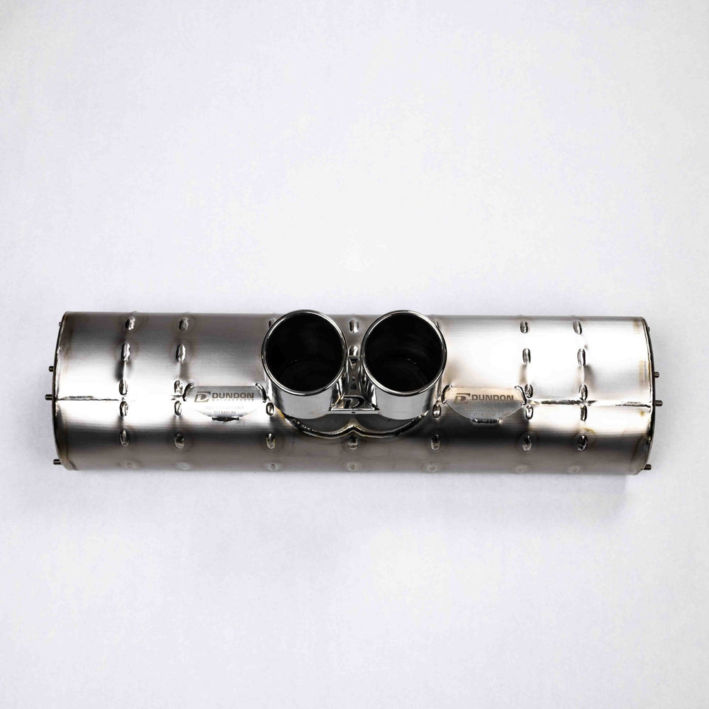 Titanium Ultralight GT3/RS Muffler - Dundon Motorsports