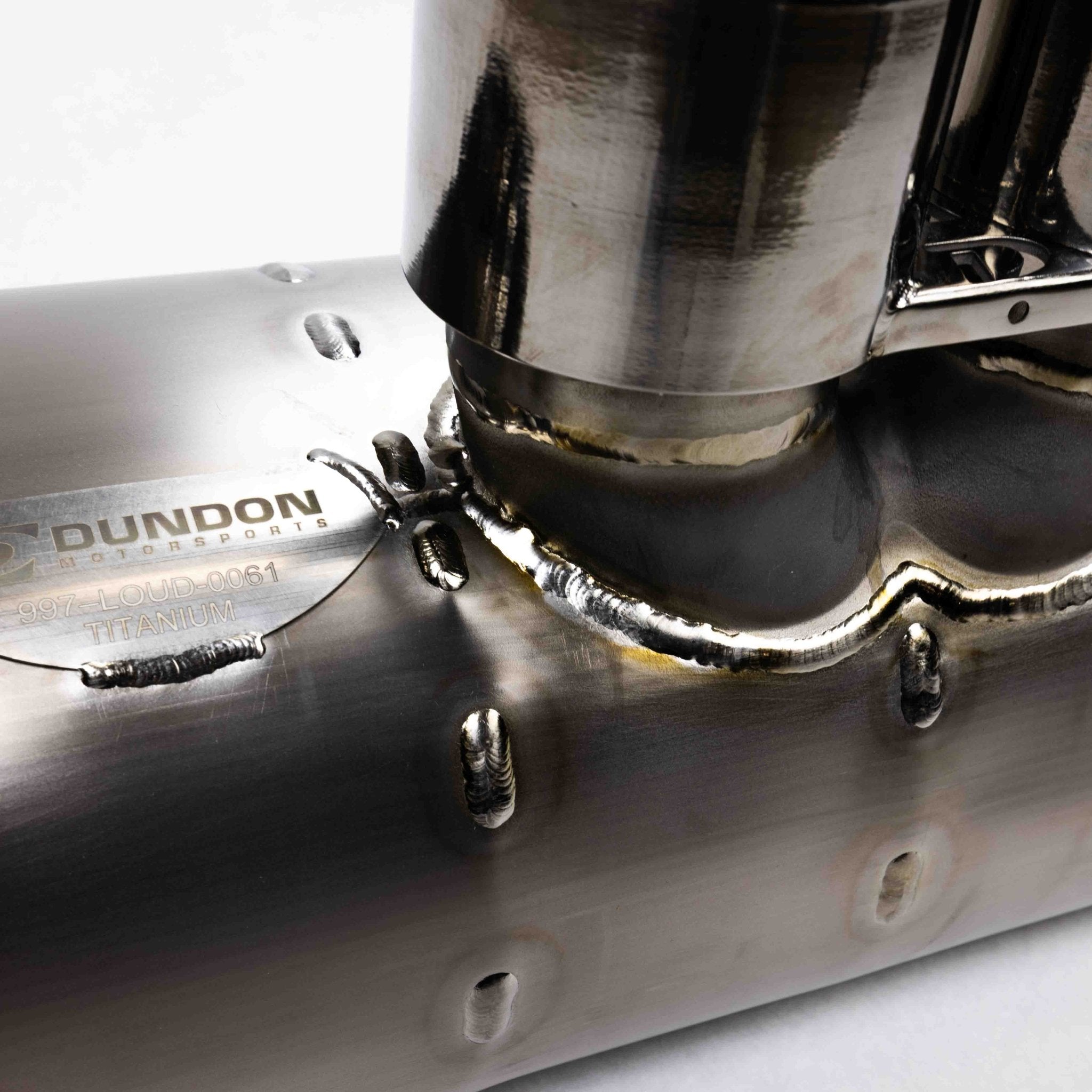 Titanium Ultralight GT3/RS Muffler - Dundon Motorsports