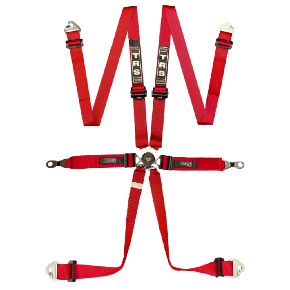 TRS Porsche Quick Adjuster 6-Point Ultralite FIA Harness - Dundon Motorsports
