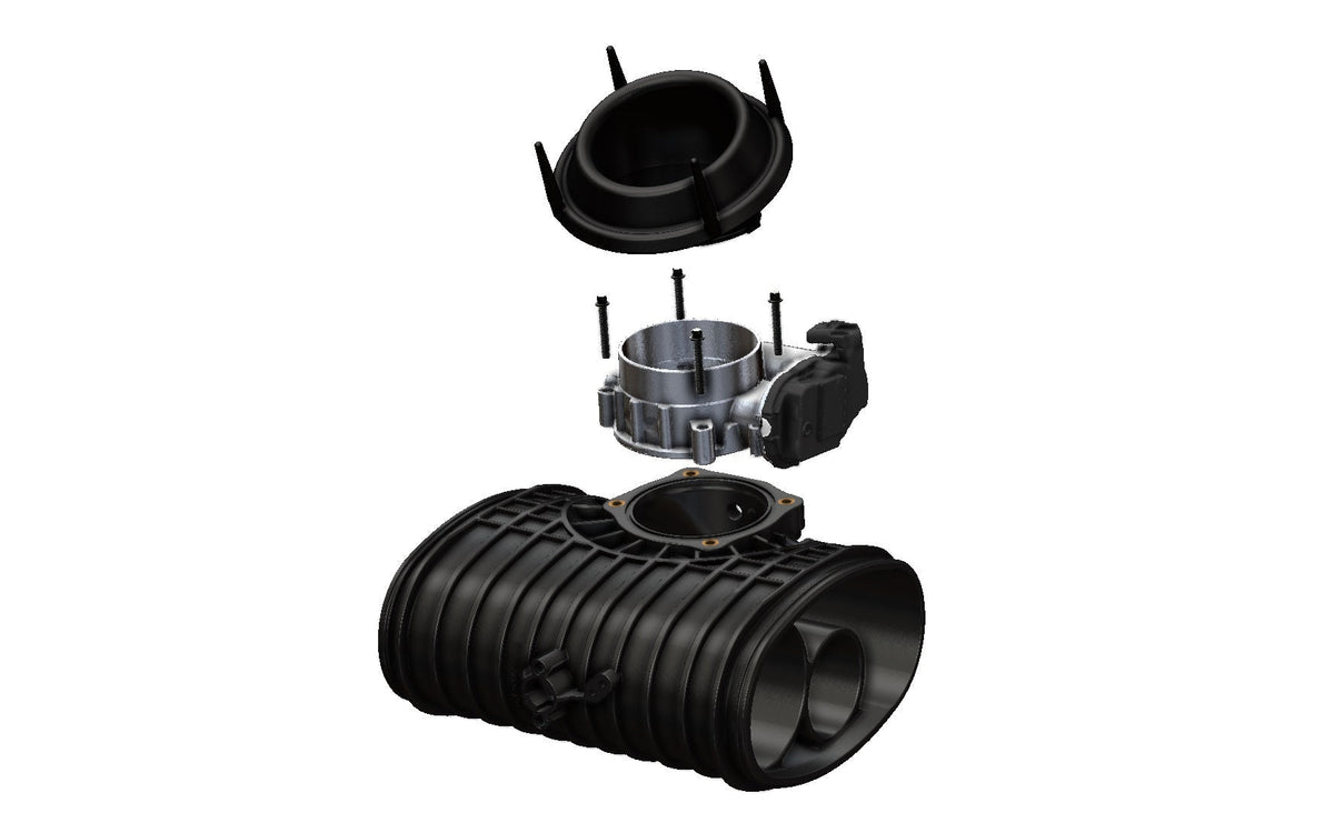 718 GT4RS D3 Power Package - 93mm Intake + Street Headers + Muffler - Dundon Motorsports