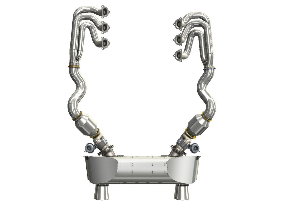 718 GT4RS D3 Power Package - 93mm Intake + Street Headers + Muffler - Dundon Motorsports