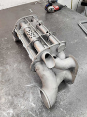 718 GT4RS V11 Muffler - Dundon Motorsports